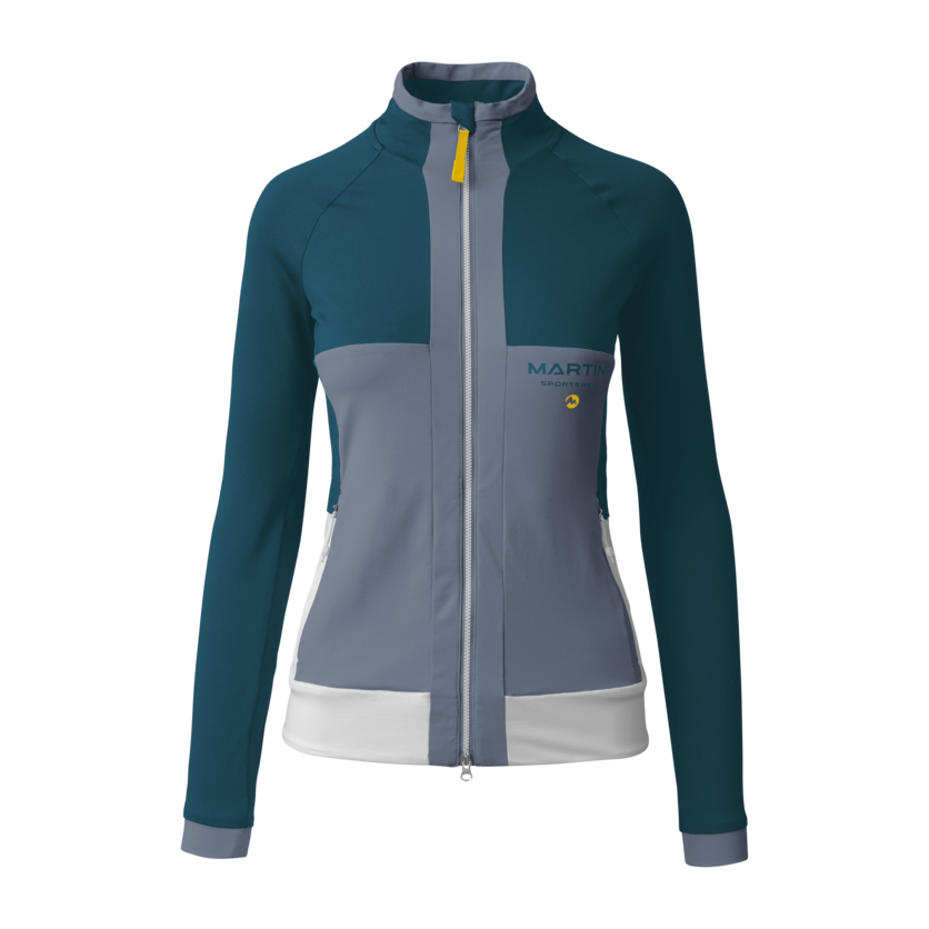 Martini Sportswear - ALPMATE Midlayer Jacket W - Midlayers in poseidon-moon-white - product.alttext.Vorderansicht - Women