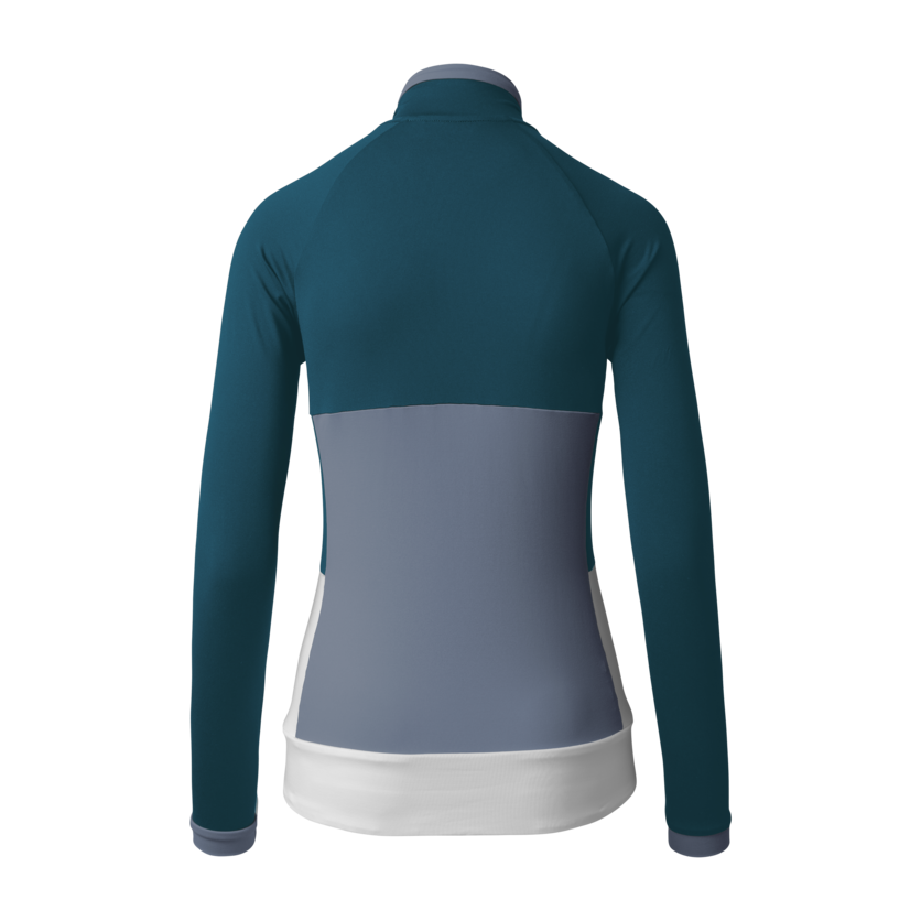 Martini Sportswear - ALPMATE Midlayer Jacket W - Midlayers in poseidon-moon-white - product.alttext.Rückansicht - Women