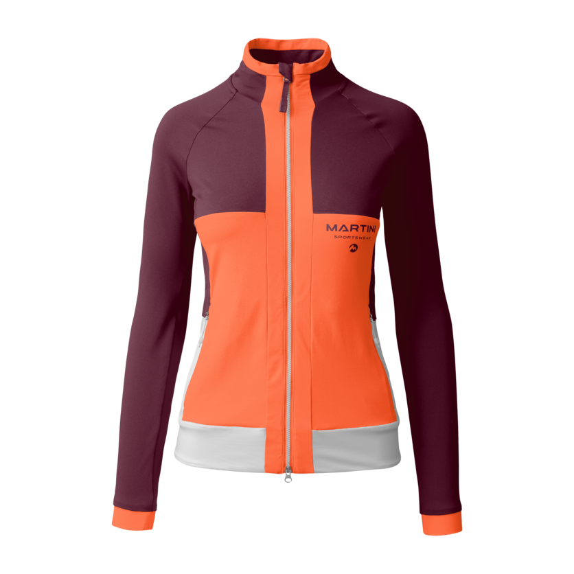 Martini Sportswear - ALPMATE Midlayer Jacket W - Midlayers in fairy tale-mango-white - product.alttext.Vorderansicht - Women