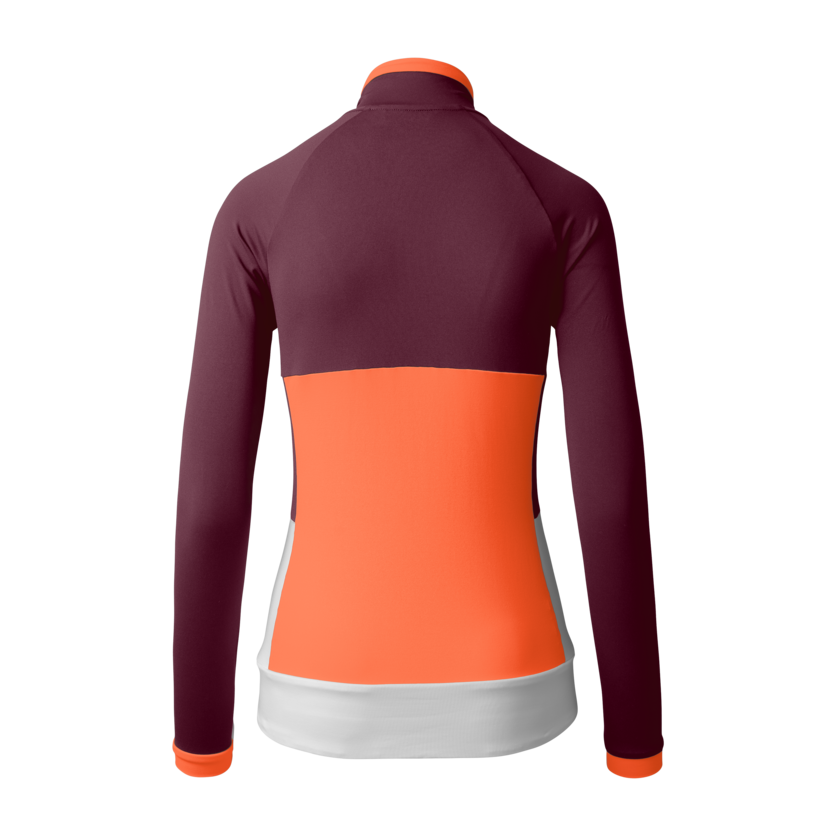 Martini Sportswear - ALPMATE Midlayer Jacket W - Midlayers in fairy tale-mango-white - product.alttext.Rückansicht - Women