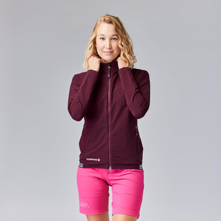 Martini Sportswear - SUNRISE Midlayer Jacket W - Midlayers in moon - product.alttext.Vorderansicht Model - Damen