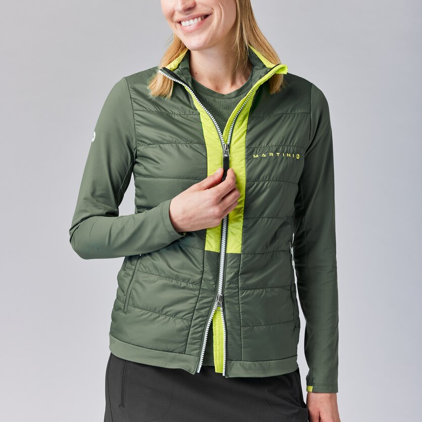 Martini Sportswear - ALPMATE Hybrid Jacket Primaloft® Gold W - Hybridjacken in true navy-skylight - product.alttext.Detail 1 - Damen