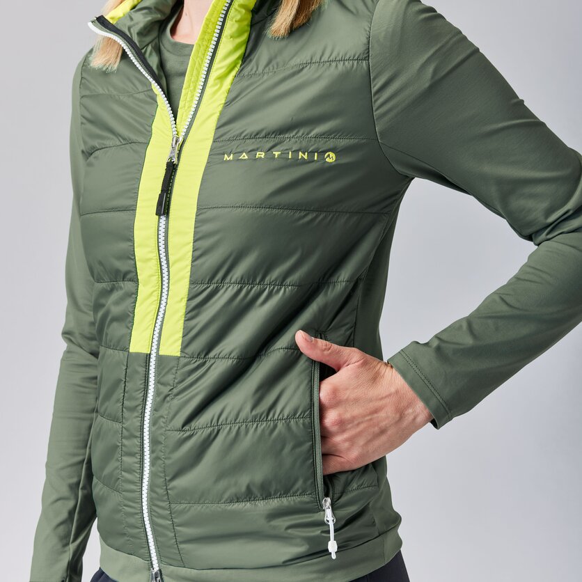 Martini Sportswear - ALPMATE Hybrid Jacket Primaloft® Gold W - Hybridjacken in true navy-skylight - product.alttext.Detail 2 - Damen