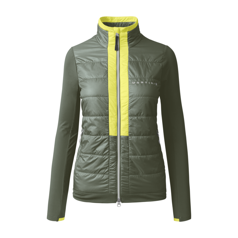 Martini Sportswear - ALPMATE Hybrid Jacket Primaloft® Gold W - Hybridjacken in mosstone-greenery - product.alttext.Vorderansicht - Damen