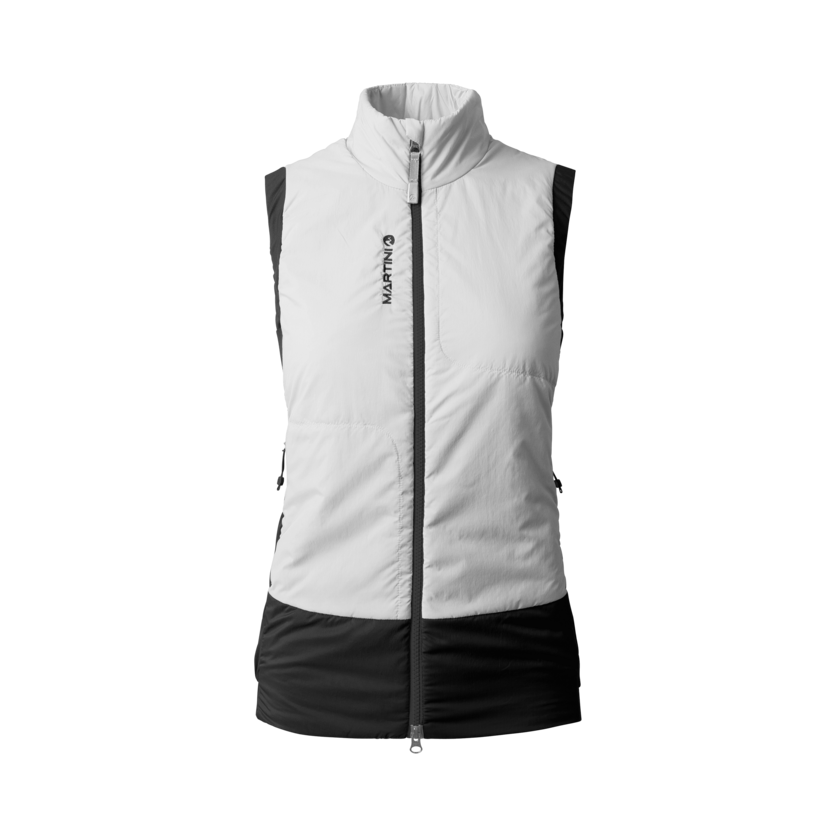 Martini Sportswear - ALPMATE Hybrid Vest G-Loft® W - Outdoor vests in white-black - product.alttext.Vorderansicht - Women