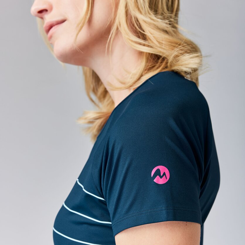 Martini Sportswear - VIA Shirt Dynamic W - T-Shirts in skylight-true navy - product.alttext.Detail 1 - Damen