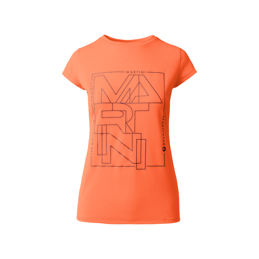 Martini Sportswear - ALPMATE Shirt W - T-Shirts in mango - product.alttext.Vorderansicht - Women