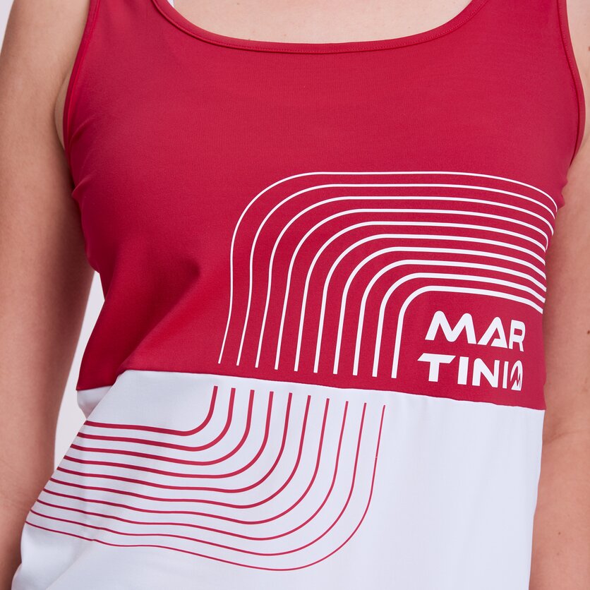 Martini Sportswear - AGILITY - Tops in true navy-white - product.alttext.Detail 1 - Damen