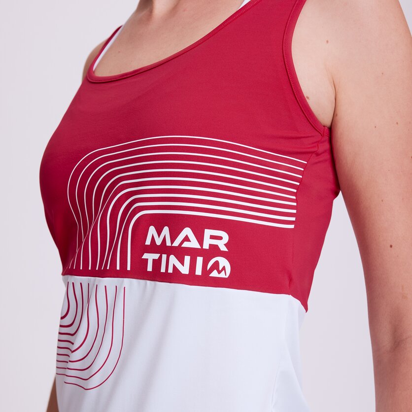 Martini Sportswear - AGILITY - Tops in true navy-white - product.alttext.Detail 2 - Damen