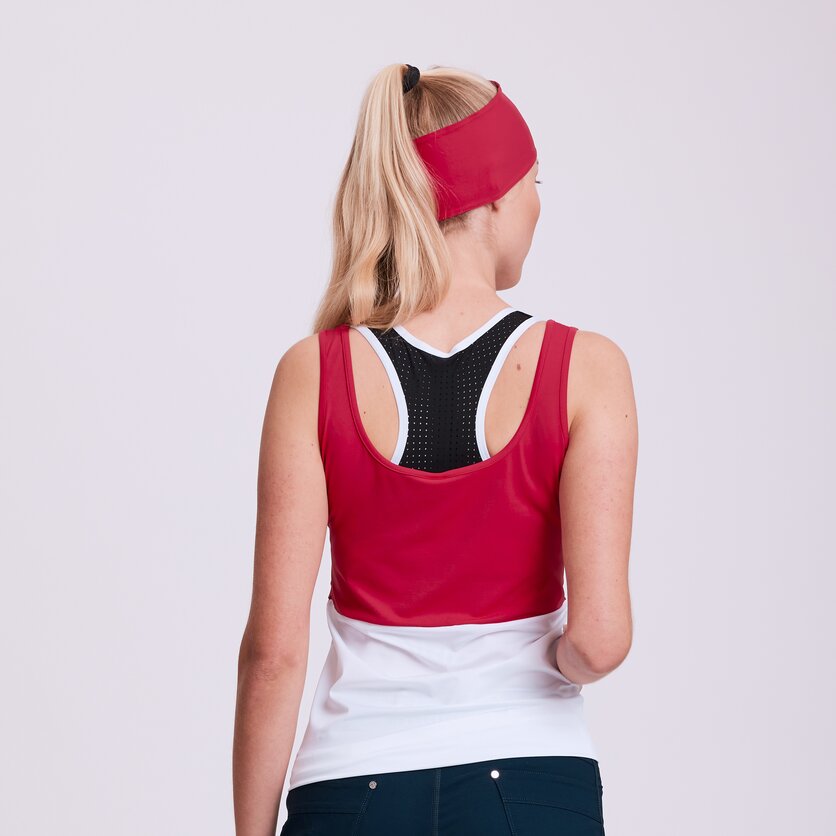 Martini Sportswear - AGILITY - Tops in true navy-white - product.alttext.Detail 3 - Damen