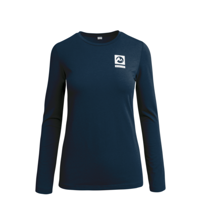 Martini Sportswear - SUNDOWNER - Longsleeves in Dark Blue - front view - Women