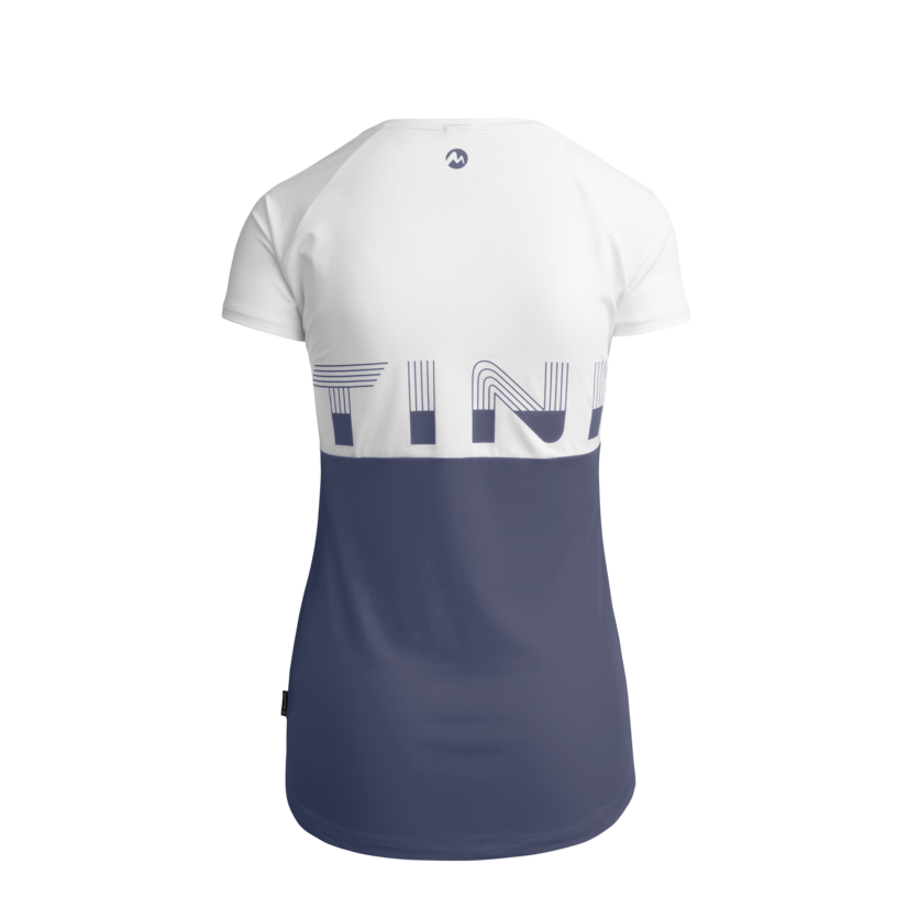 Martini Sportswear - CLASSY - T-Shirts in denim-white - product.alttext.Rückansicht - Damen