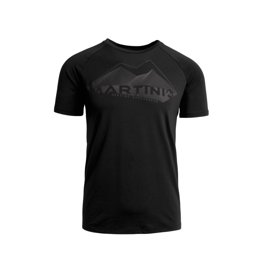 Martini Sportswear - PEAK 2 PEAK - T-Shirts in black-carbon - product.alttext.Vorderansicht - Herren