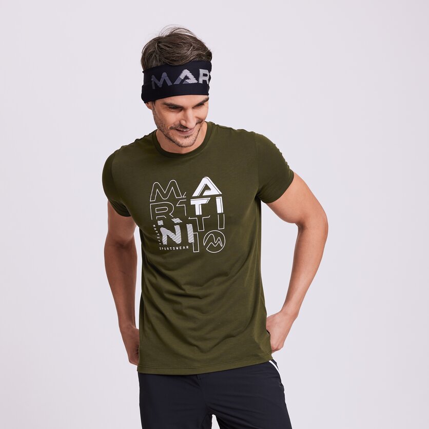 Martini Sportswear - BEST MATE - T-Shirts in flash-steel - product.alttext.Vorderansicht Model - Herren