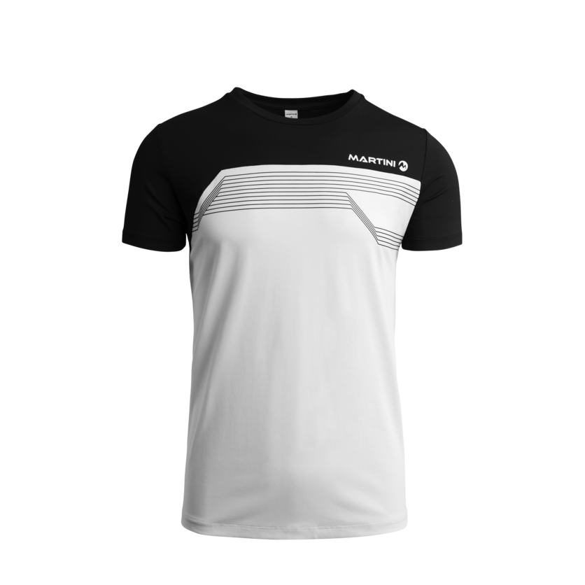 Martini Sportswear - GO ON - T-Shirts in white-black - product.alttext.Vorderansicht - Herren