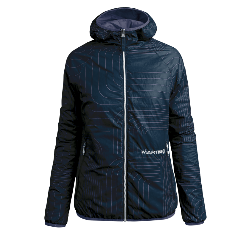 Martini Sportswear - GET AHEAD - Primaloft & Gloft Jackets in denim - product.alttext.Seitenansicht - Women