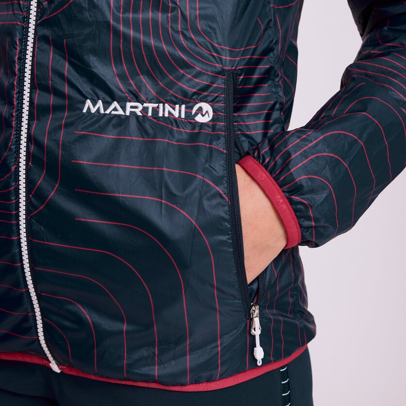 Martini Sportswear - GET AHEAD - Primaloft & Gloft Jacken in denim - product.alttext.Detail 9 - Damen