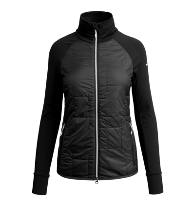 Martini Sportswear - ELATION - Hybrid Jackets in Black - front view - Women