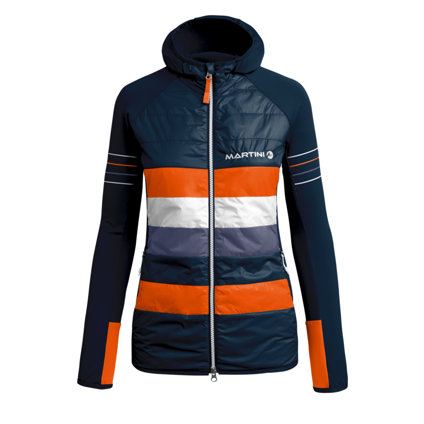 Martini Sportswear - VENTURE - Hybrid jackets in true navy-squash - product.alttext.Vorderansicht - Women