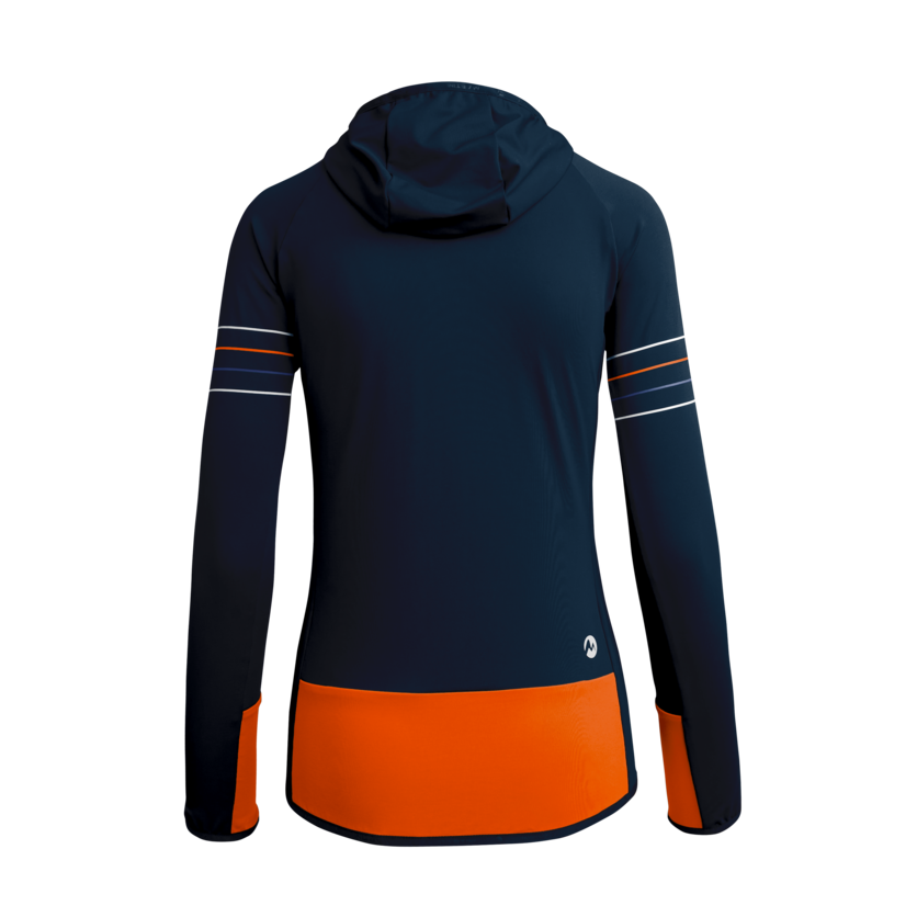 Martini Sportswear - VENTURE - Hybrid jackets in true navy-squash - product.alttext.Rückansicht - Women