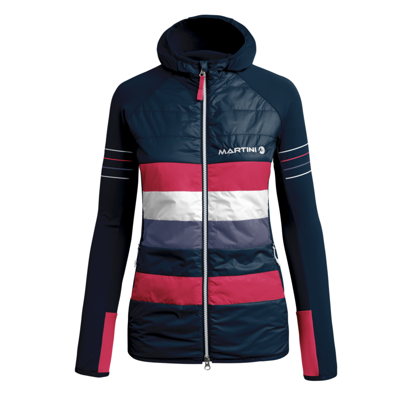 Martini Sportswear - VENTURE - Hybridjacken in true navy-jelly - Vorderansicht - Damen