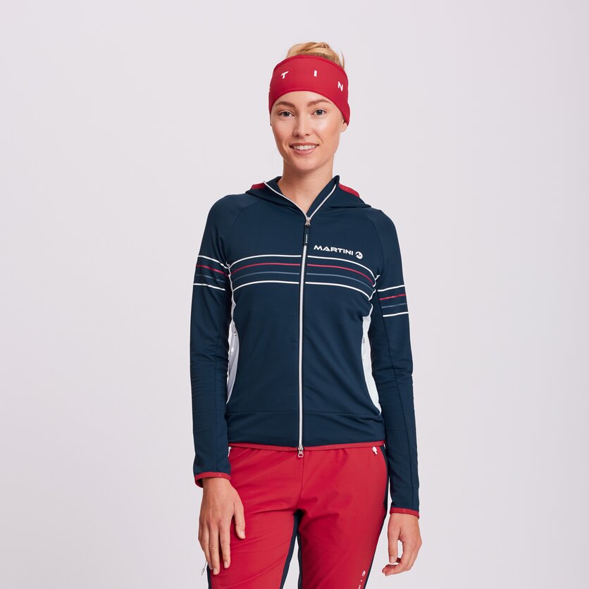 Martini Sportswear - GO BIG - Midlayers in true navy - product.alttext.Vorderansicht Model - Damen