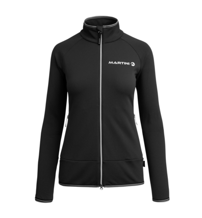 Martini Sportswear - YOUR TURN - Midlayers in Black - front view - Women