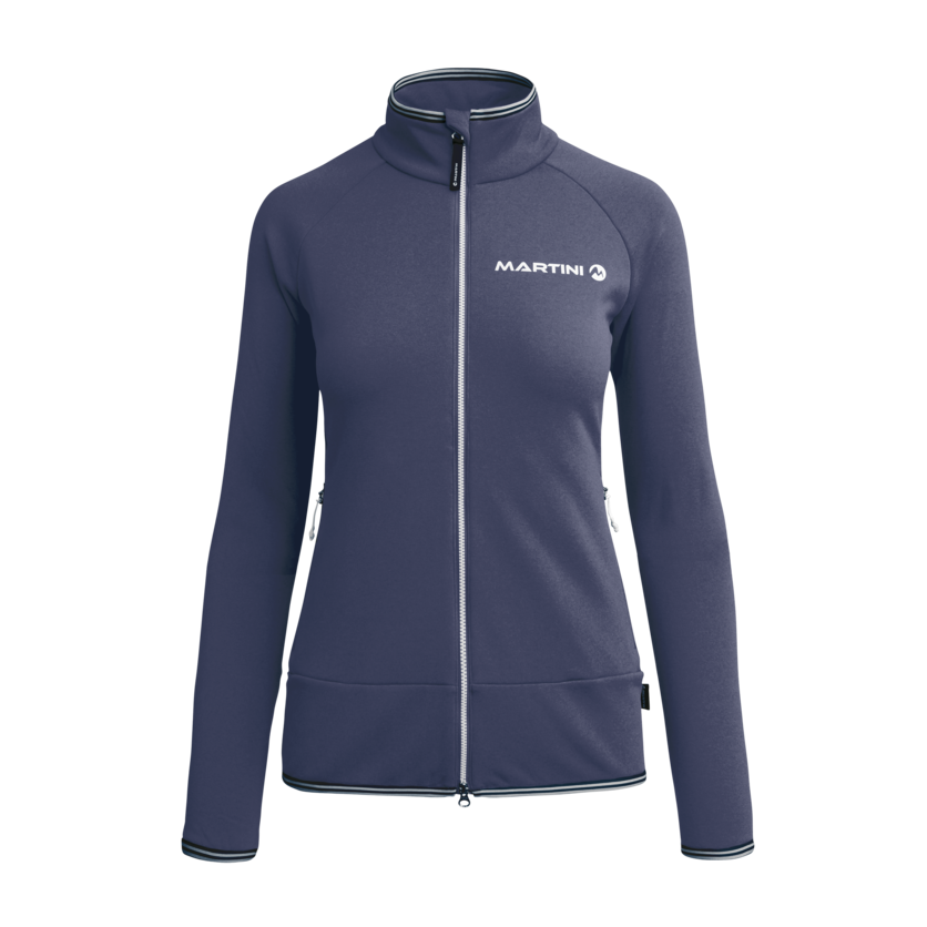 Martini Sportswear - YOUR TURN - Midlayers in denim - Vorderansicht - Damen