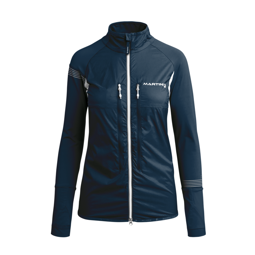 Martini Sportswear - PUSH.LIMITS - Hybrid jackets in true navy - product.alttext.Vorderansicht - Women