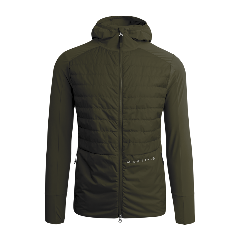 Martini Sportswear - TIROS - Hybridjacken in olive - product.alttext.Vorderansicht - Herren