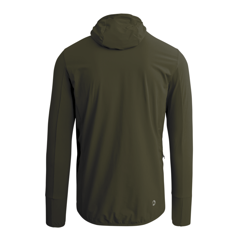 Martini Sportswear - TIROS - Hybridjacken in olive - product.alttext.Rückansicht - Herren