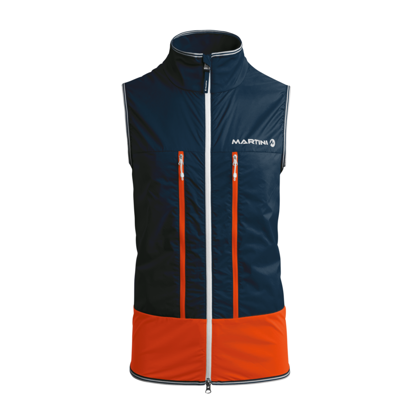 Martini Sportswear - PERFECT BALANCE - Outdoor vests in true navy-poppy - product.alttext.Vorderansicht - Men