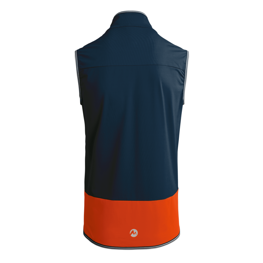 Martini Sportswear - PERFECT BALANCE - Outdoor vests in true navy-poppy - product.alttext.Rückansicht - Men