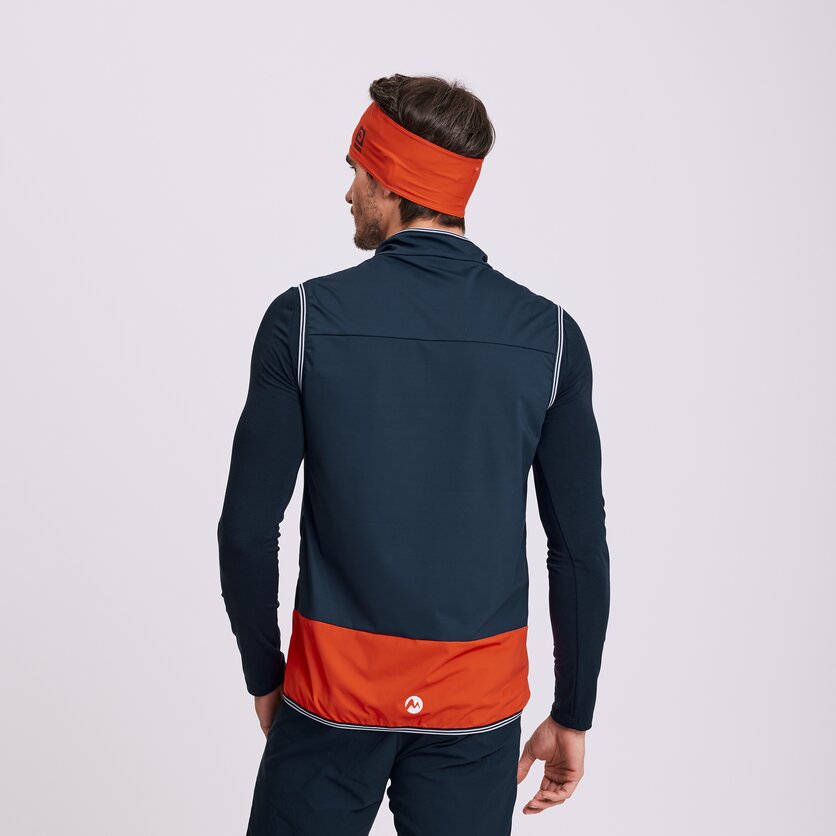 Martini Sportswear - PERFECT BALANCE - Outdoor vests in true navy - product.alttext.Rückansicht Model - Men