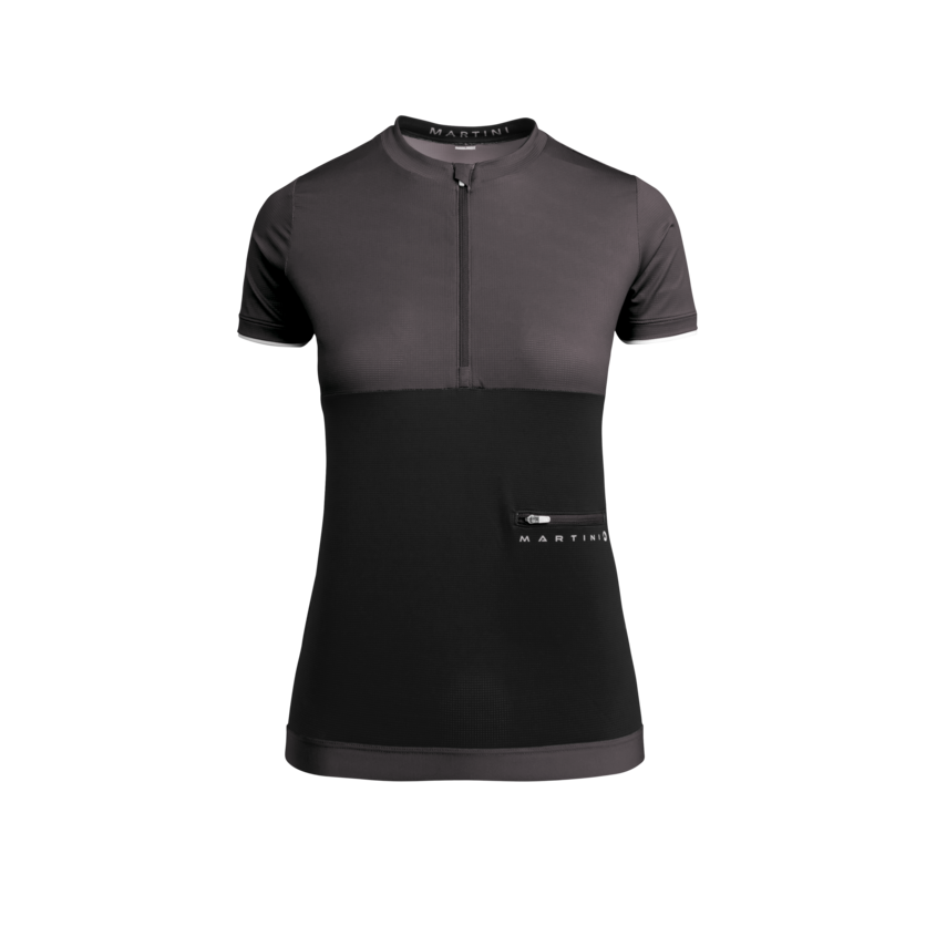 Martini Sportswear - BLISS - T-Shirts in steel-black - product.alttext.Vorderansicht - Damen