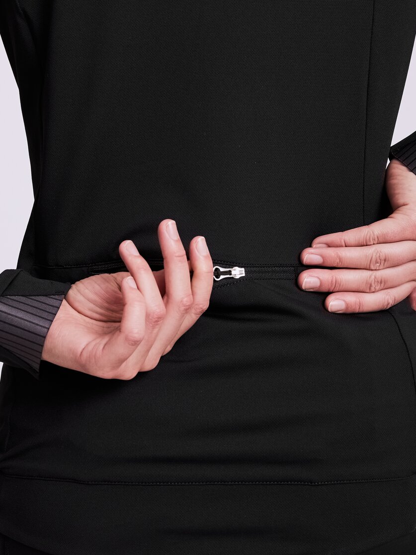 Martini Sportswear - ANTENNA - Hybrid jackets in black-steel-white - Detail 5 - Women