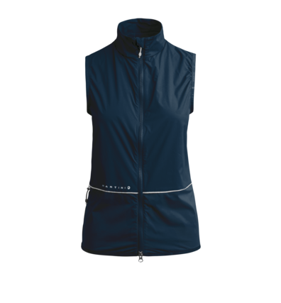 Martini Sportswear - CREST - Gilet in Blu Scuro - vista frontale - Donna