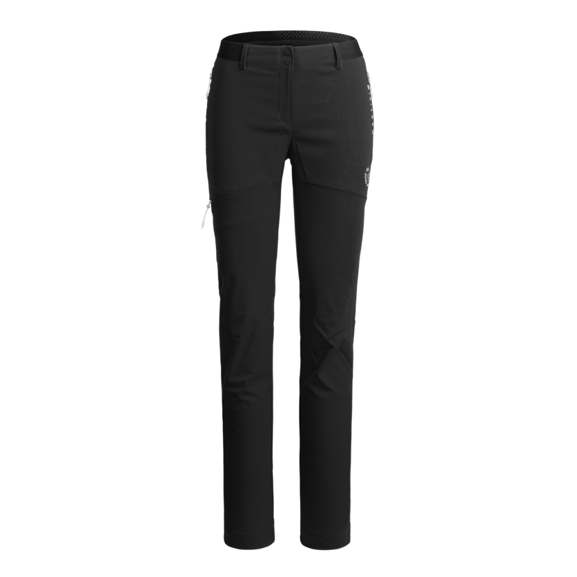 Martini Sportswear - FINALE - Long pants in black - front view - Women