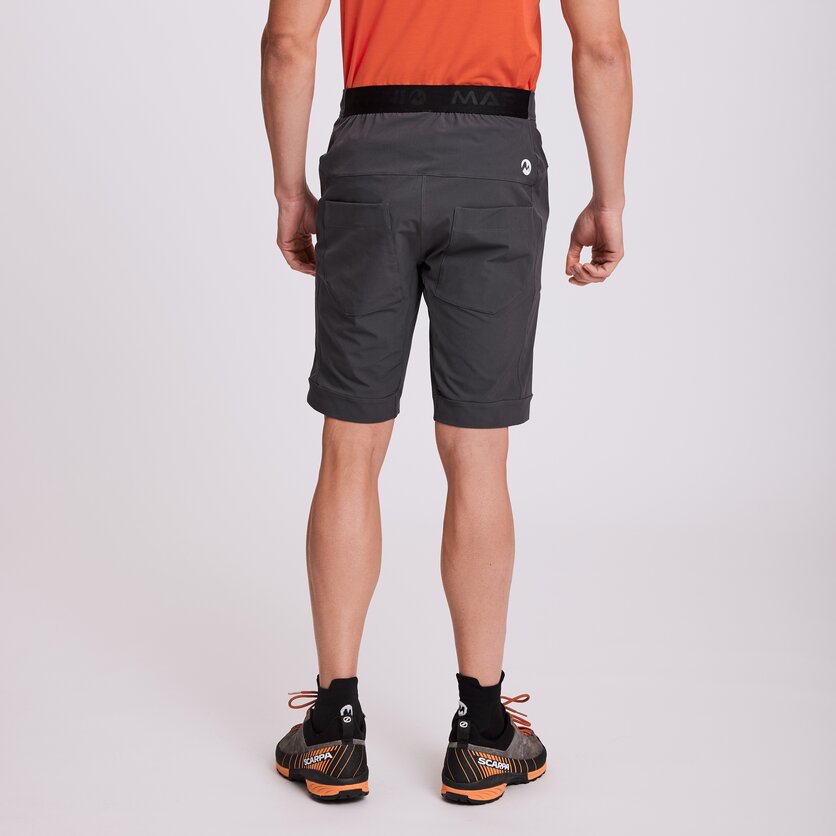 Martini Sportswear - VISO - Shorts in black - rear view model - Men