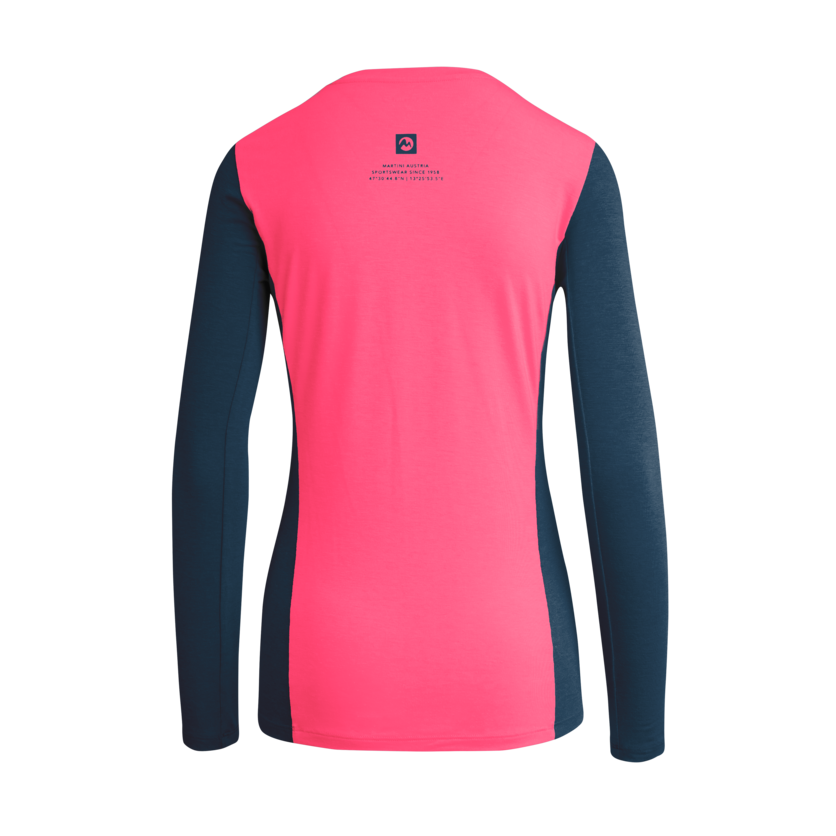 Langarmshirts Pink-Dunkelblau | Damen & SPOT | Medium