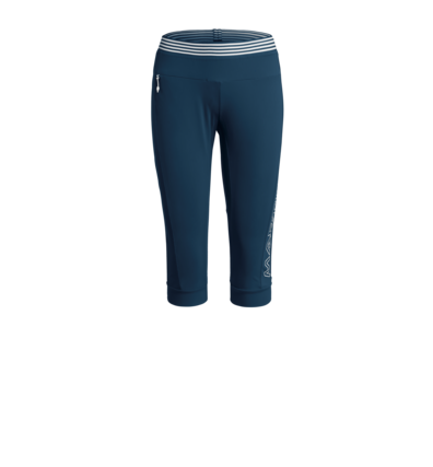 Martini Sportswear - PRESTO - Capri pants in Dark Blue-White - front view - Women