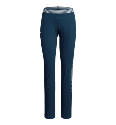 Martini Sportswear - EXPLORATION - Pantaloni in Blu Scuro-Bianco - vista frontale - Donna