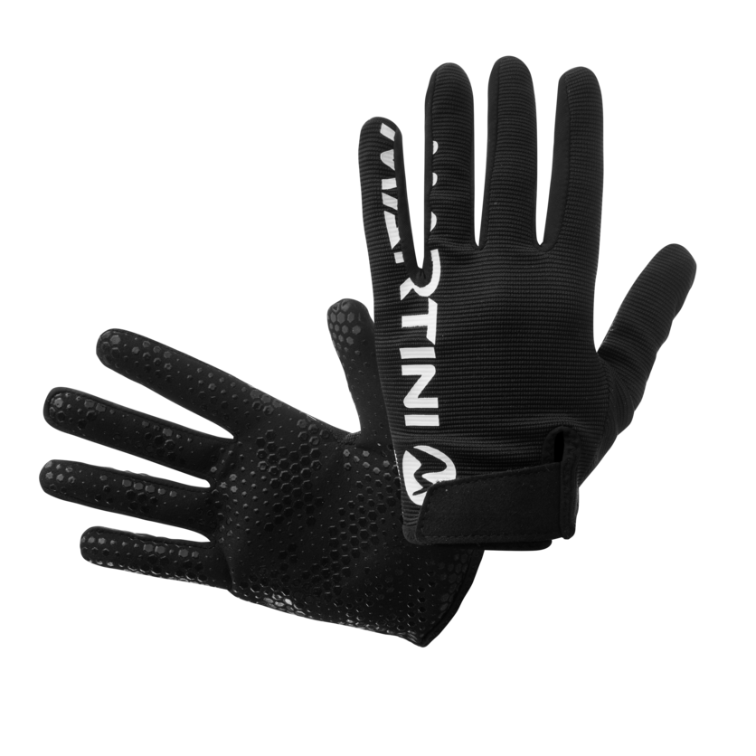 Martini Sportswear - RIDER - Gloves & mittens in black - front view - Unisex