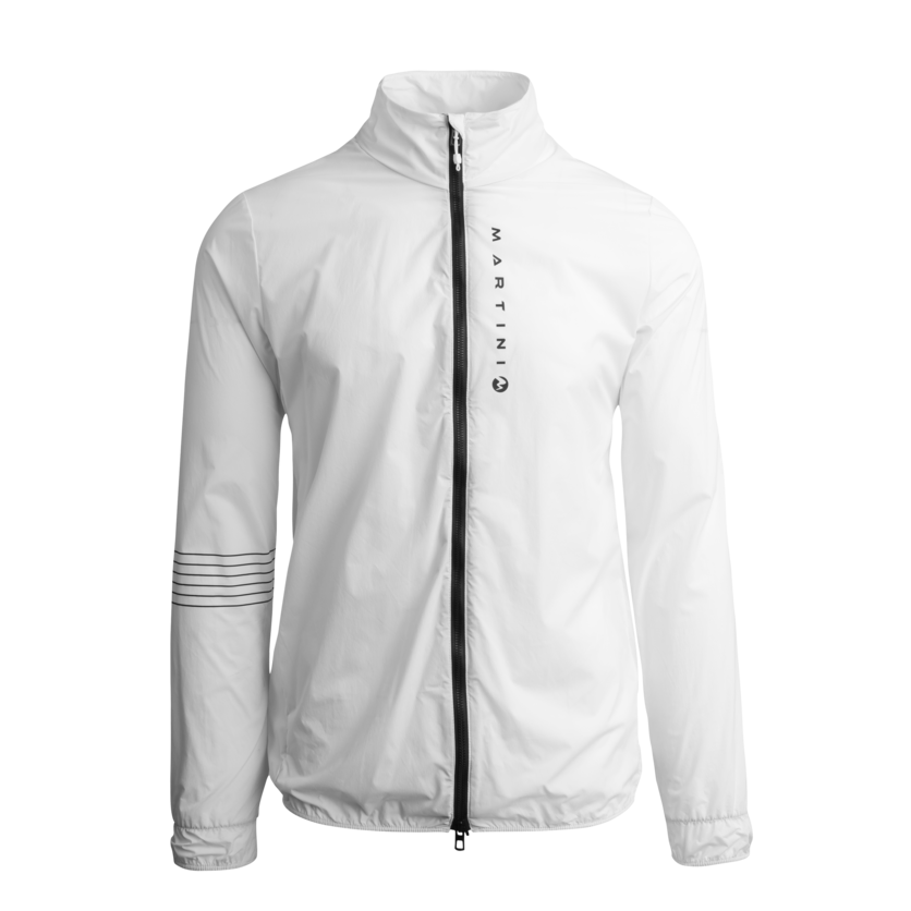 Martini Sportswear - LARICE - Windbreaker jackets in white - front view - Men