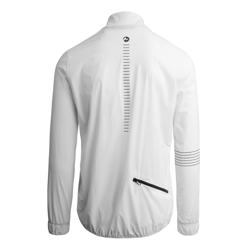 Martini Sportswear - LARICE - Windbreaker jackets in white - rear view - Men