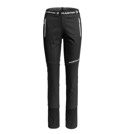 Martini Sportswear - DESIRE Da "L" - Pantaloni lunghi a taglio lungo in black-white - vista frontale - Donna