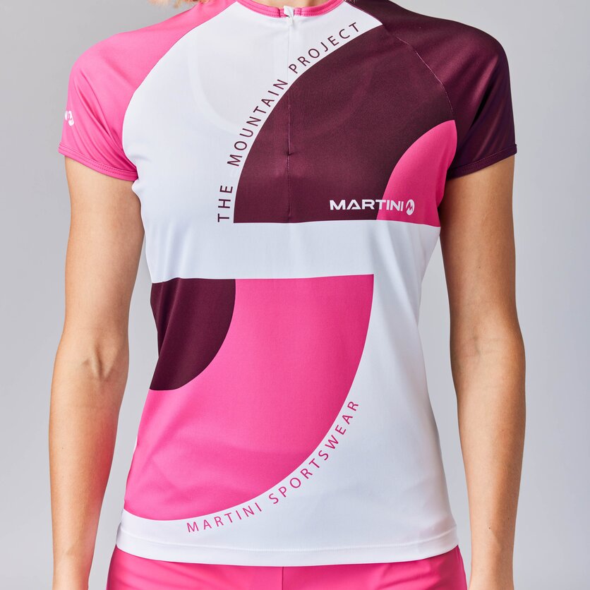 Martini Sportswear - SUNRISE Halfzip Shirt W - T-Shirts in solar-poseidon - Dettaglio 3 - Donna