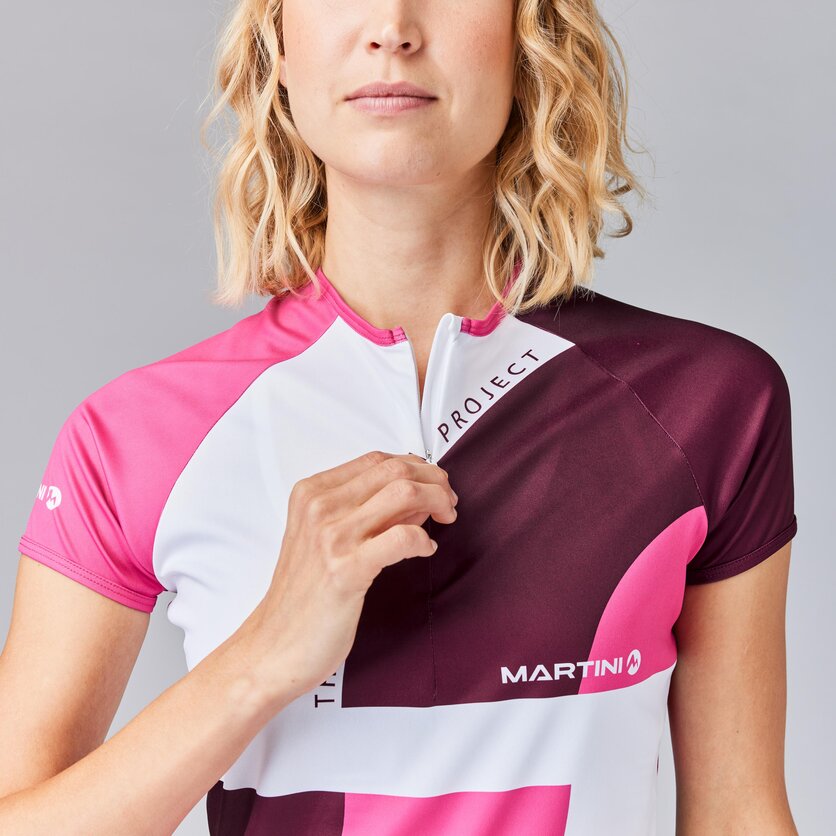 Martini Sportswear - SUNRISE Halfzip Shirt W - T-Shirts in solar-poseidon - Dettaglio 5 - Donna