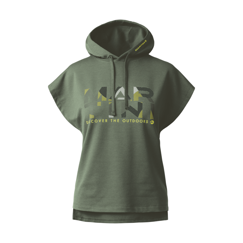 Martini Sportswear - SUNDOWNER Hoodie W - Hoodies in mosstone - Vorderansicht - Damen