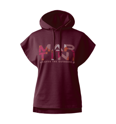 Martini Sportswear - SUNDOWNER Hoodie W - Felpe in fairy tale - vista frontale - Donna